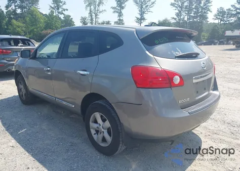 2013 Nissan Rogue S из США, поврежденный, VIN JN8AS5MT6DW502762